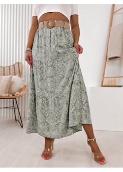 spódnica stabio khaki one size ze sklepu UBRA w kategorii Spódnice - zdjęcie 176340564