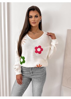 sweter bunnel ecru one size ze sklepu UBRA w kategorii Swetry damskie - zdjęcie 176345060