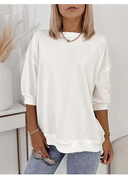 bluzka tejas ecru one size ze sklepu UBRA w kategorii Bluzki damskie - zdjęcie 176349733