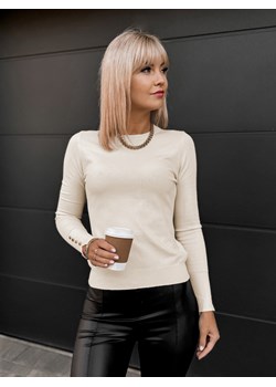 sweter matilda kremowy one size ze sklepu UBRA w kategorii Swetry damskie - zdjęcie 176351372