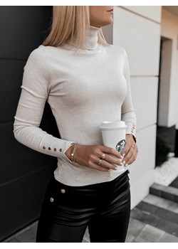 sweter waleri beżowy one size ze sklepu UBRA w kategorii Swetry damskie - zdjęcie 176351552