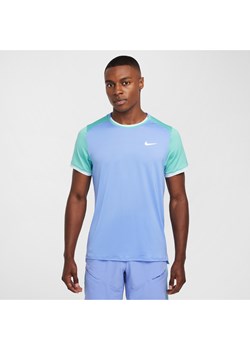 Męska koszulka do tenisa Dri-FIT NikeCourt Advantage - Niebieski ze sklepu Nike poland w kategorii T-shirty męskie - zdjęcie 176354854