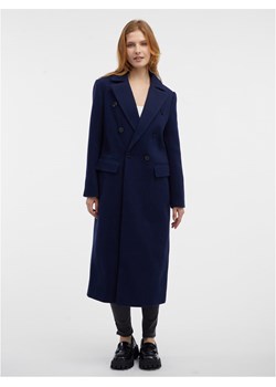 orsay Płaszcz przejściowy w kolorze granatowym ze sklepu Limango Polska w kategorii Płaszcze damskie - zdjęcie 176356213