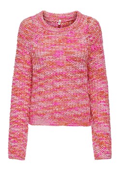 ONLY Sweter w kolorze różowo-pomarańczowym ze sklepu Limango Polska w kategorii Swetry damskie - zdjęcie 176356940