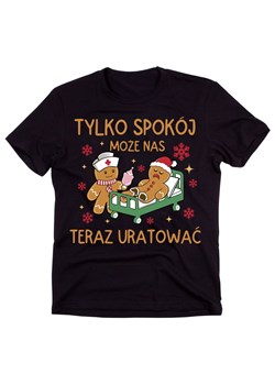 Męska świąteczna koszulka z fajnym nadrukiem ! ze sklepu Time For Fashion w kategorii T-shirty męskie - zdjęcie 176366414