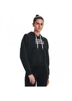 Damska bluza treningowa z kapturem UNDER ARMOUR Essential Script Hoodie ze sklepu Sportstylestory.com w kategorii Bluzy damskie - zdjęcie 176369534