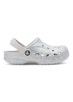 Klapki basenowe Crocs BAYA GLITTER CLOG K 207015-040 ze sklepu ccc.eu w kategorii Klapki dziecięce - zdjęcie 176381380