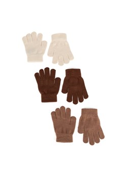 Rękawiczki dziecięce Action Boy 8K6-001-AW24 (3-PACK) ze sklepu ccc.eu w kategorii Rękawiczki dziecięce - zdjęcie 176383103