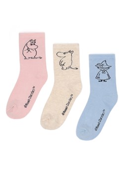Skarpetki MOOMIN ACCCS-AW24-209MMN (3-PACK) ze sklepu ccc.eu w kategorii Skarpetki damskie - zdjęcie 176383421