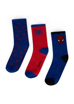 Skarpetki Spiderman ACCCS-AW24-224SPRMV-A (3-PACK) ze sklepu ccc.eu w kategorii Skarpetki dziecięce - zdjęcie 176383453