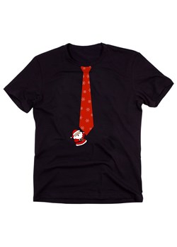 Świąteczna męska koszulka z krawatem ze sklepu Time For Fashion w kategorii T-shirty męskie - zdjęcie 176386193