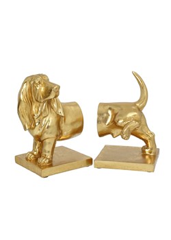 Podpórki do książek Golden Dog 20 cm - id: 815-822 - marki Dekoria - 176386591 Podpórki do książek Golden Dog 20 cm ze sklepu dekoria.pl w kategorii Dekoracje - zdjęcie 176386591