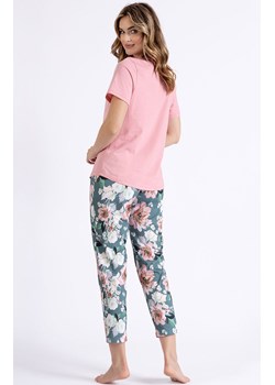 Bawełniana piżama damska Lita 1457, Kolor koralowy, Rozmiar M, Leveza - id: 192444 - marki Leveza - 176389881 Bawełniana piżama damska Lita 1457, Kolor koralowy, Rozmiar M, Leveza ze sklepu Intymna w kategorii Piżamy damskie - zdjęcie 176389881