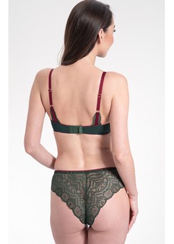 Samanta biustonosz push-up malachitowy Charlotte A479, Kolor malachitowy, Rozmiar 70C, Samanta ze sklepu Intymna w kategorii Biustonosze - zdjęcie 176390962