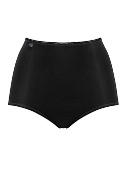 Sloggi figi damskie 24/7 Cotton H Maxi 10167216-0004, Kolor czarny, Rozmiar 38, Sloggi ze sklepu Intymna w kategorii Majtki damskie - zdjęcie 176391142