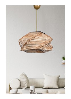 Opviq Lampa wisząca w kolorze jasnobrązowym - Ø 36 cm ze sklepu Limango Polska w kategorii Lampy wiszące - zdjęcie 176392983