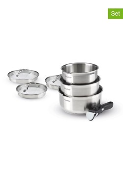 Sauter 7-częściowy zestaw w kolorze srebrnym ze sklepu Limango Polska w kategorii Garnki - zdjęcie 176393781