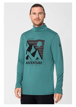 super.natural Koszulka &quot;Adventure&quot; w kolorze turkusowym ze sklepu Limango Polska w kategorii T-shirty męskie - zdjęcie 176393933