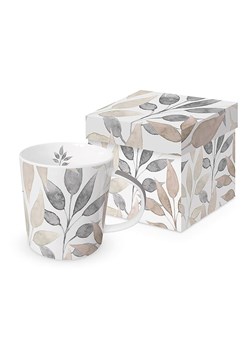 ppd Kubek jumbo "Scandic Leaves" w kolorze szarym - 350 ml ze sklepu Limango Polska w kategorii Naczynia - zdjęcie 176394494