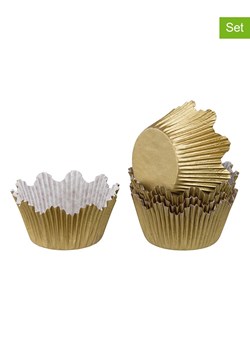 Dr. Oetker Foremki papierowe (120 szt.) w kolorze złotym do muffinek -Ø  8 cm ze sklepu Limango Polska w kategorii Akcesoria do pieczenia - zdjęcie 176394741