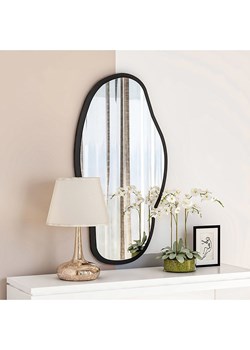 Scandinavia Concept Lustro "Couldy" w kolorze czarnym - 85 x 45 cm ze sklepu Limango Polska w kategorii Lustra - zdjęcie 176395120