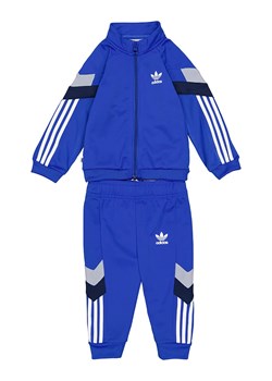adidas Strój sportowy w kolorze niebieskim ze sklepu Limango Polska w kategorii Kombinezony i kurtki - zdjęcie 176396812