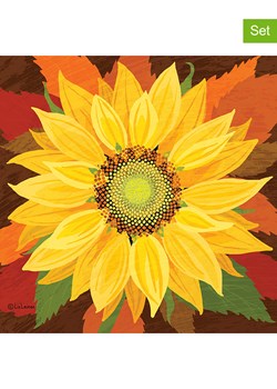 ppd Serwetki (40 szt.) "October Sunflower'" ze wzorem - id: 16124983 - marki Ppd - 176400042 ppd Serwetki (40 szt.) "October Sunflower'" ze wzorem ze sklepu Limango Polska w kategorii Akcesoria kuchenne - zdjęcie 176400042