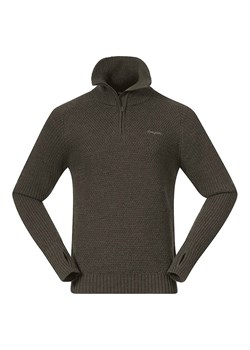 Bergans Wełniany sweter w kolorze khaki ze sklepu Limango Polska w kategorii Swetry męskie - zdjęcie 176400650