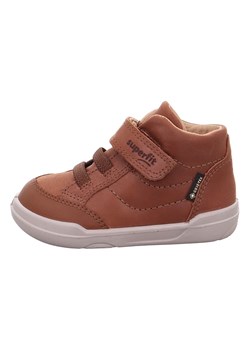 superfit Skórzane buty &quot;Superfree&quot; w kolorze brązowym do nauki chodzenia ze sklepu Limango Polska w kategorii Buty zimowe dziecięce - zdjęcie 176402063