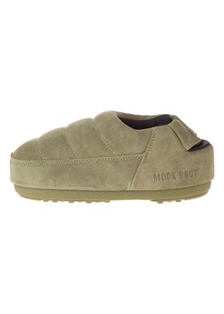 Moon Boot Skórzane kapcie &quot;Sandal Band&quot; w kolorze beżowym ze sklepu Limango Polska w kategorii Kapcie damskie - zdjęcie 176403610