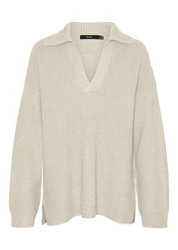 Vero Moda Sweter &quot;Luna&quot; w kolorze beżowym ze sklepu Limango Polska w kategorii Swetry damskie - zdjęcie 176404833