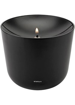 Stelton Lampion olejny &quot;Solis&quot; w kolorze czarnym - wys. 10 x Ø 11,5 cm ze sklepu Limango Polska w kategorii Oświetlenie - zdjęcie 176404973