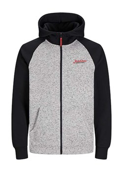 Jack &amp; Jones Bluza w kolorze czarno-szarym ze sklepu Limango Polska w kategorii Bluzy męskie - zdjęcie 176405043