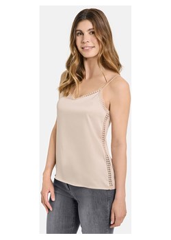 Gerry Weber Top w kolorze beżowym ze sklepu Limango Polska w kategorii Bluzki damskie - zdjęcie 176406961