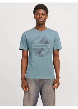 Jack &amp; Jones Koszulka w kolorze błękitnym ze sklepu Limango Polska w kategorii T-shirty męskie - zdjęcie 176407703