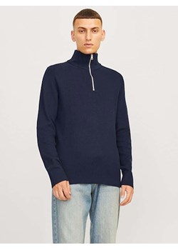 Jack &amp; Jones Sweter w kolorze granatowym ze sklepu Limango Polska w kategorii Swetry męskie - zdjęcie 176407733