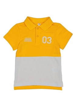 adidas Koszulka polo w kolorze żółto-jasnoszarym ze sklepu Limango Polska w kategorii T-shirty chłopięce - zdjęcie 176407810