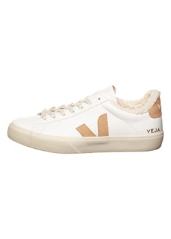 Veja Skórzane sneakersy &quot;Campo&quot; w kolorze biało-beżowym ze sklepu Limango Polska w kategorii Buty sportowe męskie - zdjęcie 176408020