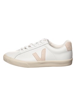 Veja Skórzane sneakersy "Esplar" w kolorze biało-jasnoróżowym ze sklepu Limango Polska w kategorii Buty sportowe damskie - zdjęcie 176408044