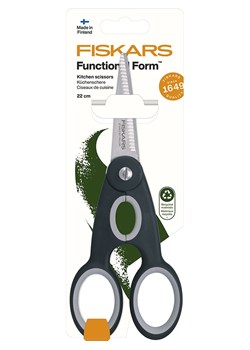 Fiskars Nożyczki kuchenne "Functional Form" w kolorze czarnym - wys. 21,5 cm ze sklepu Limango Polska w kategorii Akcesoria kuchenne - zdjęcie 176409260