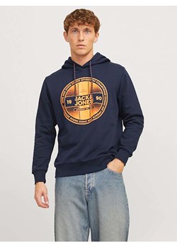 Jack &amp; Jones Bluza w kolorze granatowym ze sklepu Limango Polska w kategorii Bluzy męskie - zdjęcie 176409363