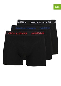 Jack &amp; Jones Bokserki (3 pary) w kolorze czarnym ze sklepu Limango Polska w kategorii Majtki męskie - zdjęcie 176409422