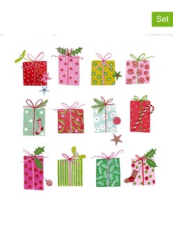 ppd Serwetki (40 szt.) &quot;Gifts For You&quot; w kolorze białym ze wzorem ze sklepu Limango Polska w kategorii Akcesoria kuchenne - zdjęcie 176409563