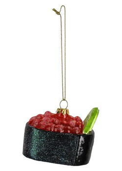Kersten Bombka "Sushi"  w kolorze czarno-czerwonym - wys. 6 cm - id: 16296179 - marki Kersten - 176409823 Kersten Bombka "Sushi"  w kolorze czarno-czerwonym - wys. 6 cm ze sklepu Limango Polska w kategorii Dekoracje bożonarodzeniowe - zdjęcie 176409823