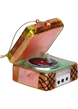 Kersten Bombka &quot;Gramophone&quot; ze wzorem - wys. 8,4 cm ze sklepu Limango Polska w kategorii Dekoracje bożonarodzeniowe - zdjęcie 176410063