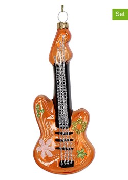 Kersten Bombki (2 szt.) "Retro Guitar" w kolorze pomarańczowym - wys. 14,9 cm - id: 16296324 - marki Kersten - 176410083 Kersten Bombki (2 szt.) "Retro Guitar" w kolorze pomarańczowym - wys. 14,9 cm ze sklepu Limango Polska w kategorii Dekoracje bożonarodzeniowe - zdjęcie 176410083