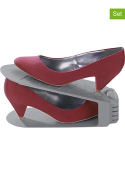 Wenko Stojaki (4 szt.) w kolorze szarym na buty - 26 x 12,8 x 10 cm ze sklepu Limango Polska w kategorii Szafy - zdjęcie 176412311