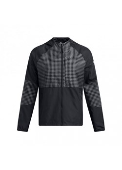 Damska kurtka do biegania Under Armour UA Launch Elite Cw Jacket - czarna ze sklepu Sportstylestory.com w kategorii Kurtki damskie - zdjęcie 176418282