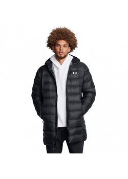 Męska kurtka parka z puchem naturalnym Under Armour Legend Down - czarna ze sklepu Sportstylestory.com w kategorii Kurtki męskie - zdjęcie 176418331