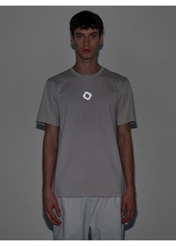 Męski t-shirt z nadrukiem Outhorn OTHWAW24TTSHM2435 - czarny ze sklepu Sportstylestory.com w kategorii T-shirty męskie - zdjęcie 176423082